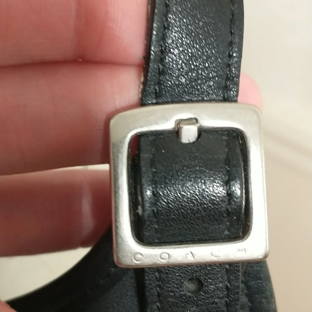 Vintage Coach Mini Hippie Leather Crossbody‎ Foldover Flap Bag, Purse, #9142